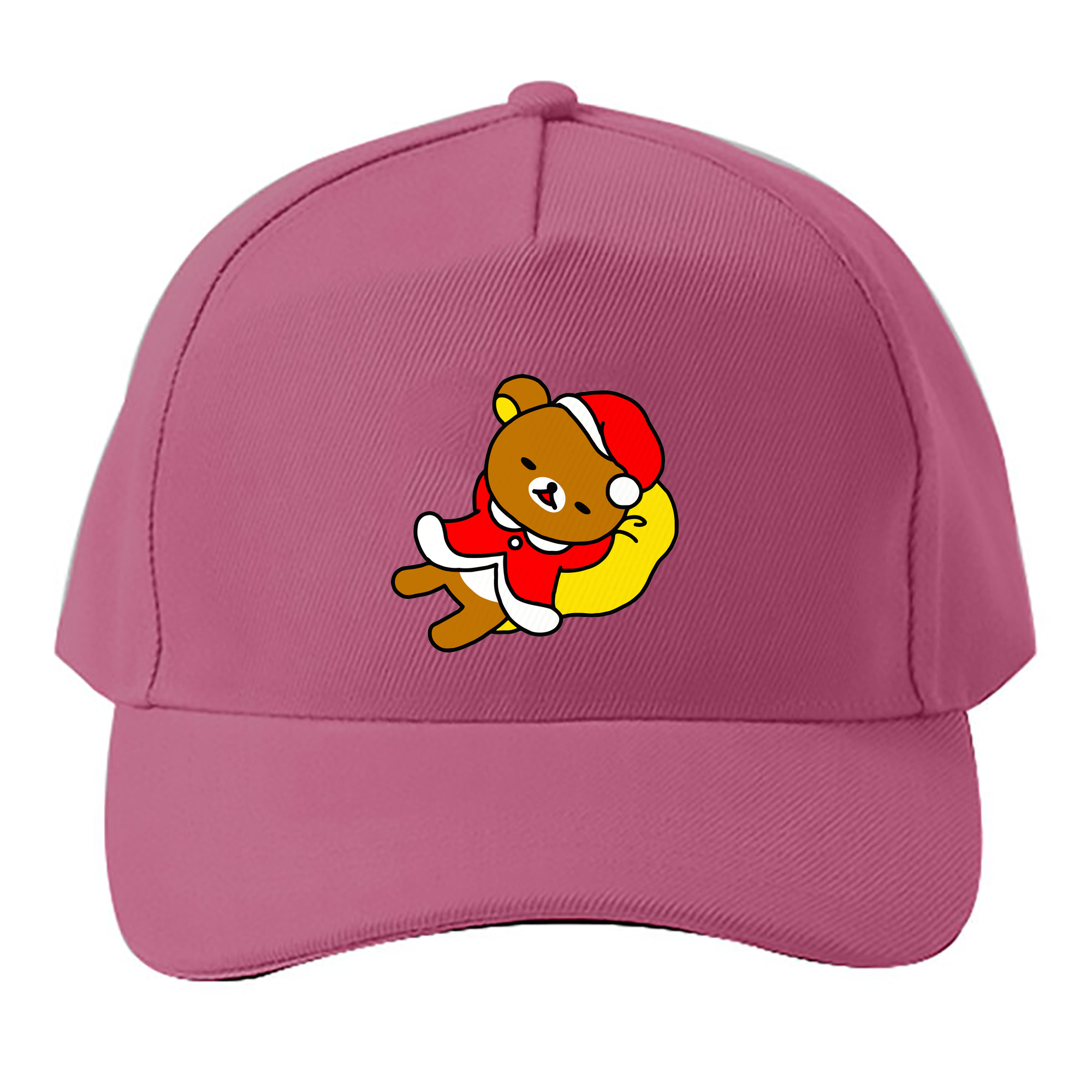 （画像用） リラックマ リラックマ キイロイトリ Rilakkuma Korilakkuma Kiiroitori ベースボールキャップ 綿100％ 男女兼用 帽子 スポーツ